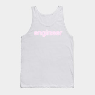 engineer light pink Tank Top